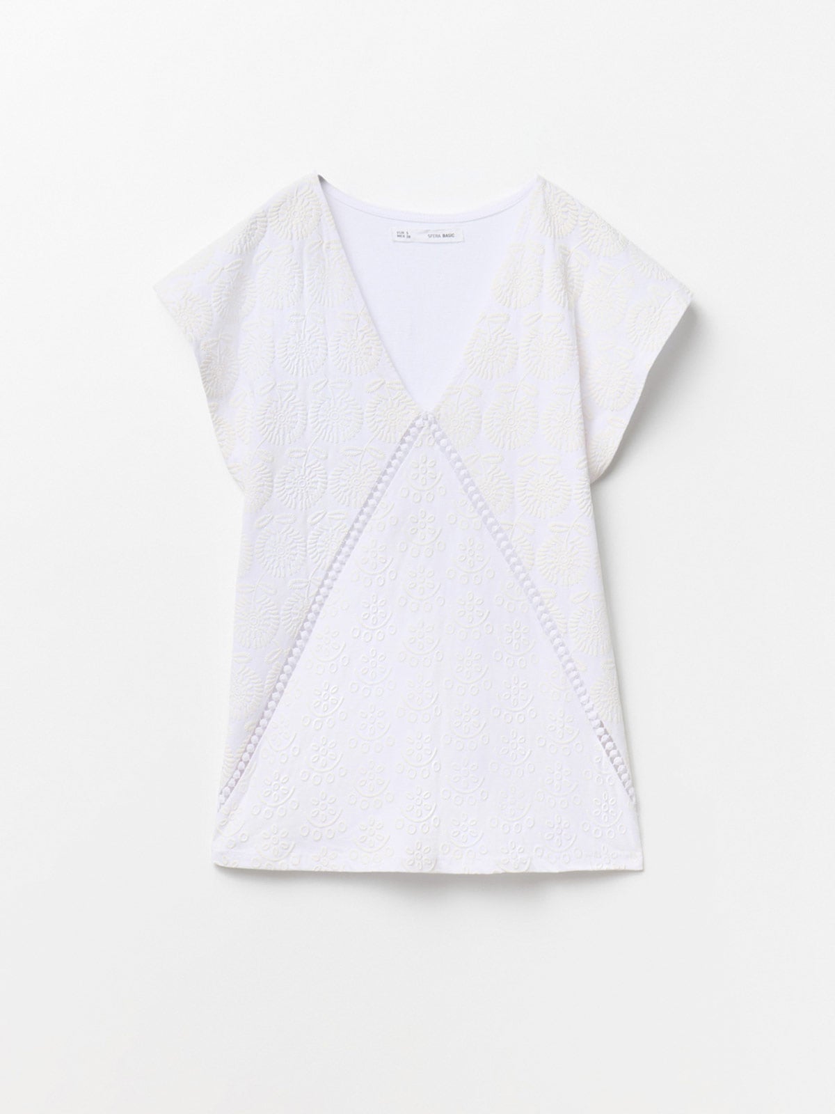 POLERA MUJER SFERA ALGODÓN MANGA CORTA - 4