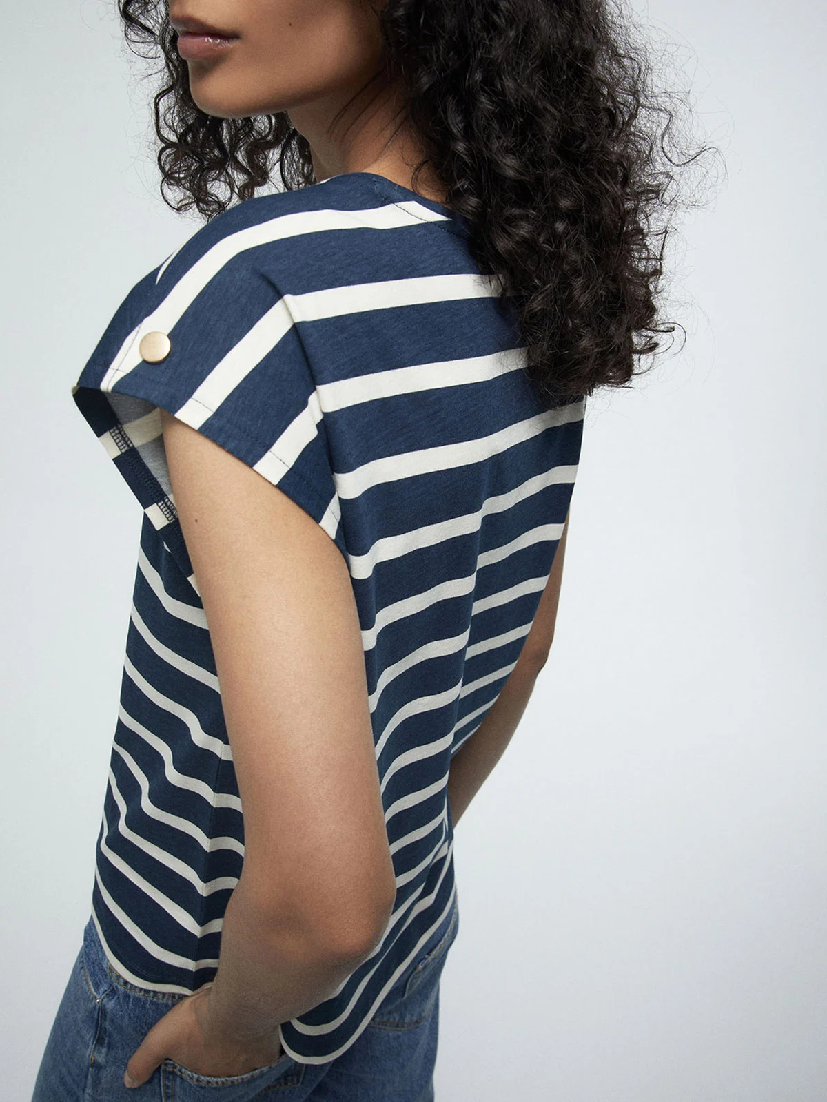 POLERA MUJER SFERA ALGODÓN MANGA CORTA - 2