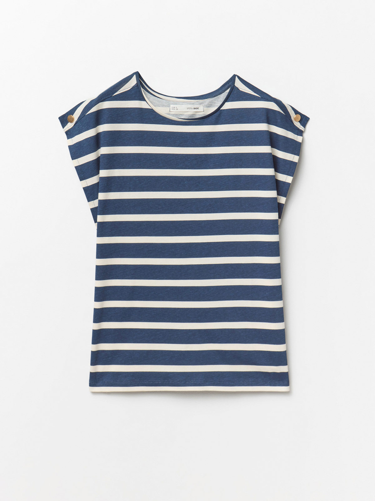 POLERA MUJER SFERA ALGODÓN MANGA CORTA - 4