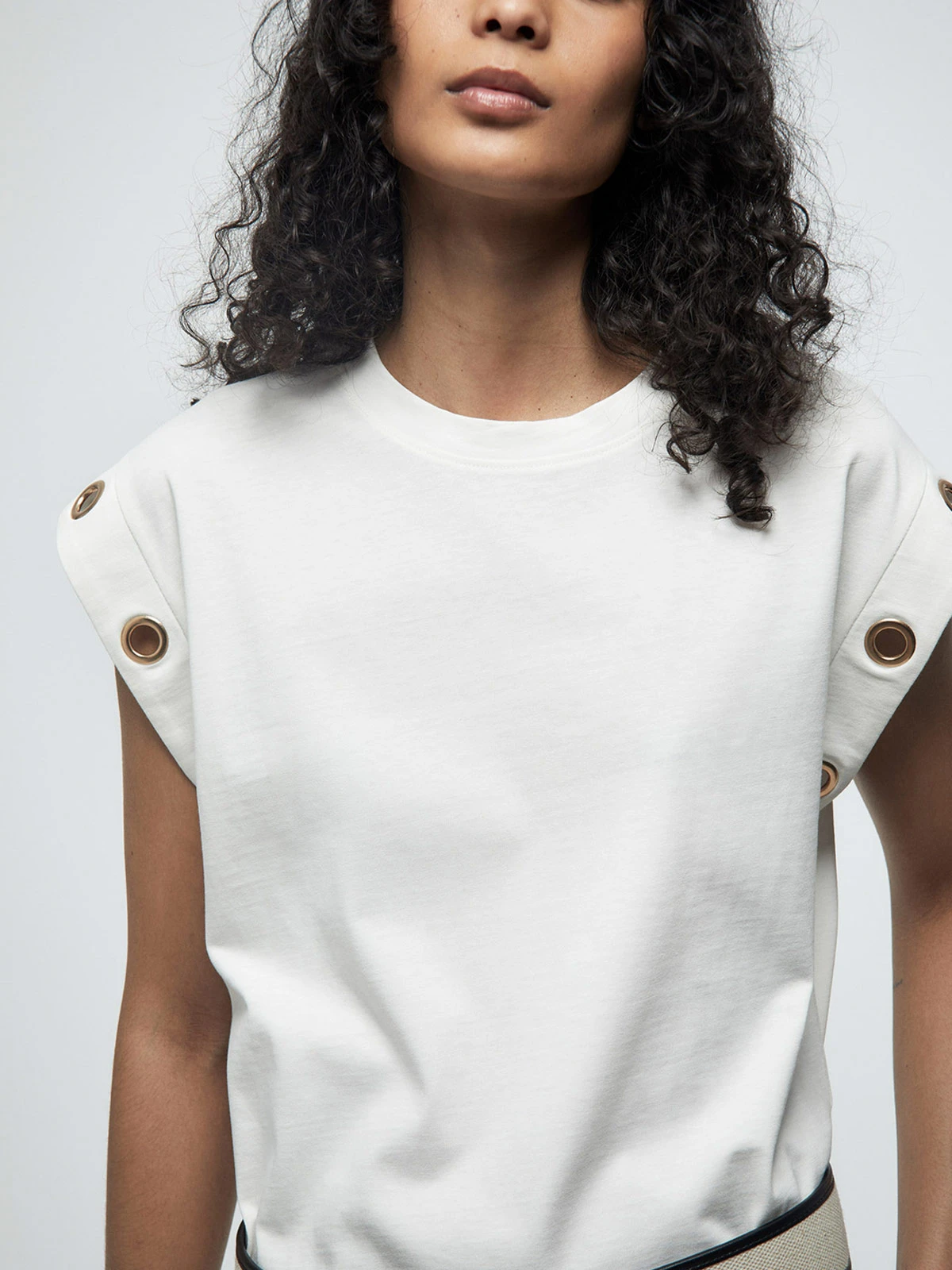 POLERA MUJER SFERA ALGODÓN MANGA CORTA - 3