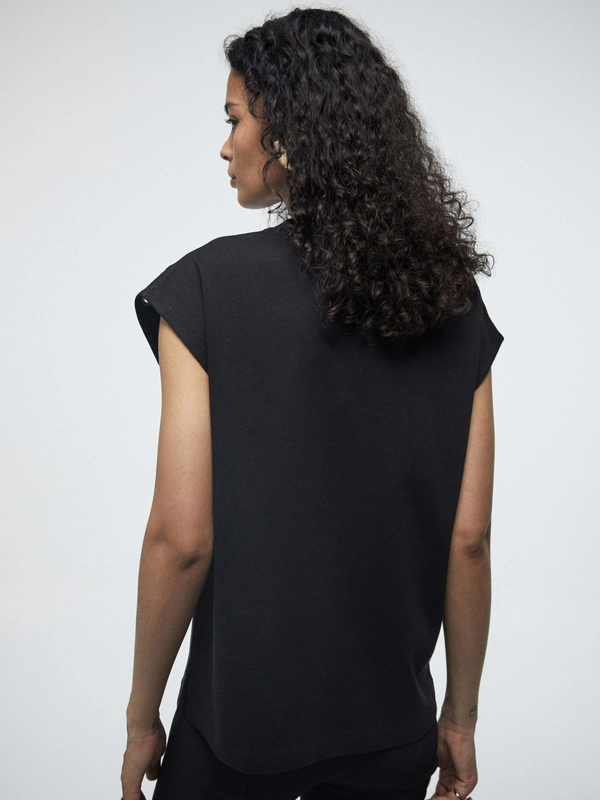 POLERA MUJER SFERA ALGODÓN MANGA CORTA - 2