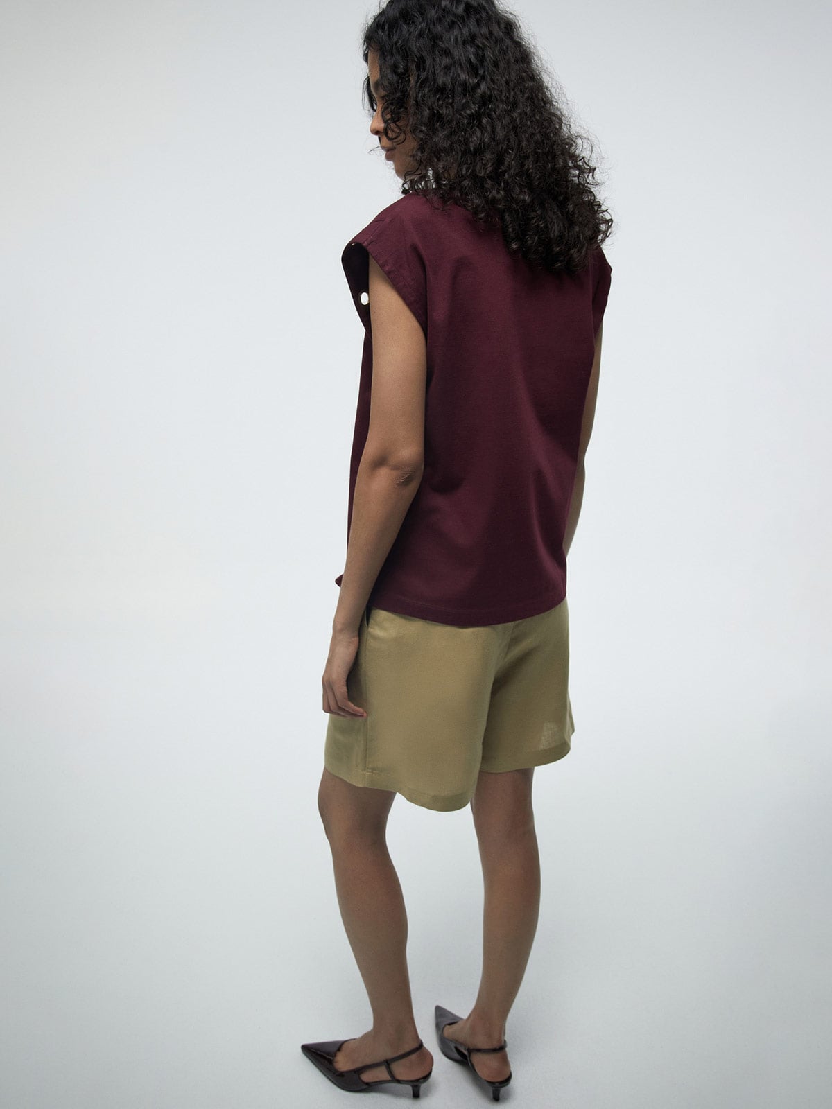 POLERA MUJER SFERA ALGODÓN MANGA CORTA - 2