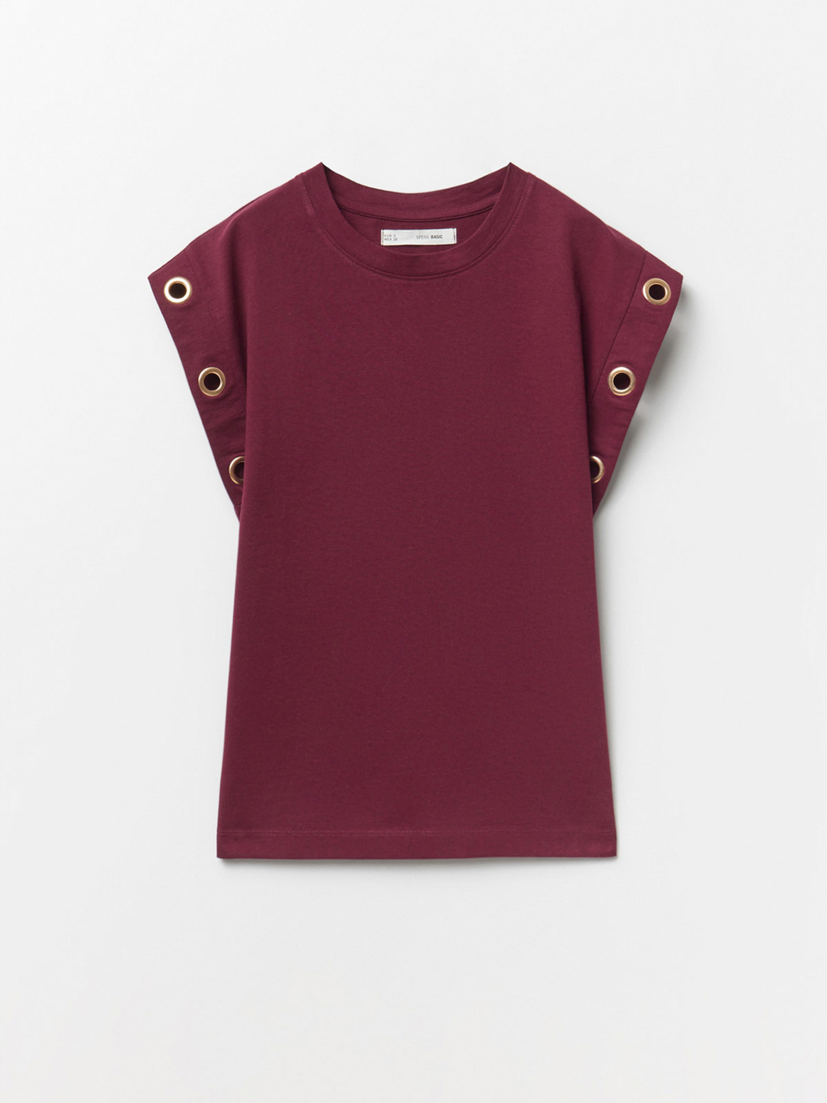 POLERA MUJER SFERA ALGODÓN MANGA CORTA - 4