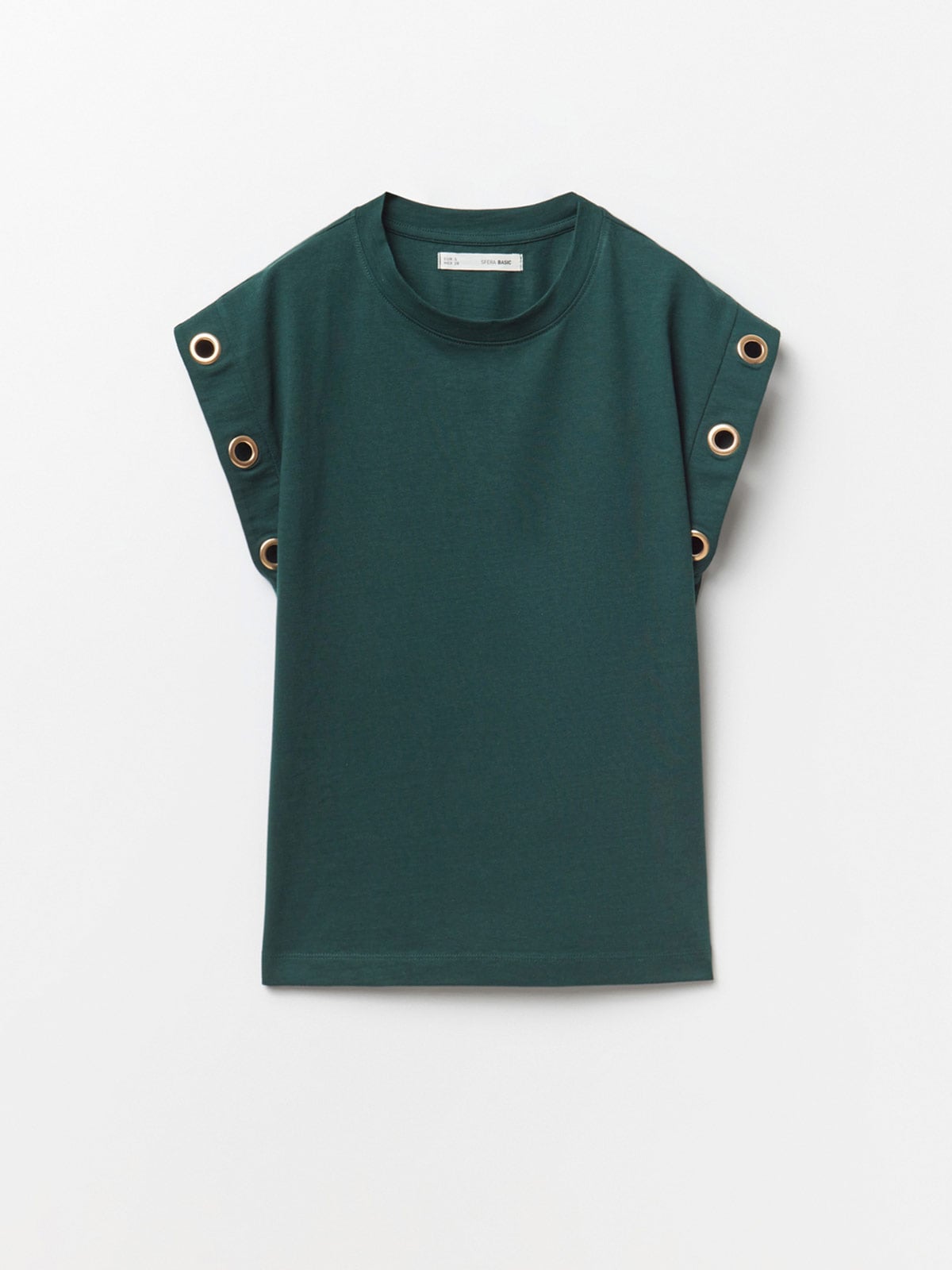 POLERA MUJER SFERA ALGODÓN MANGA CORTA - 3