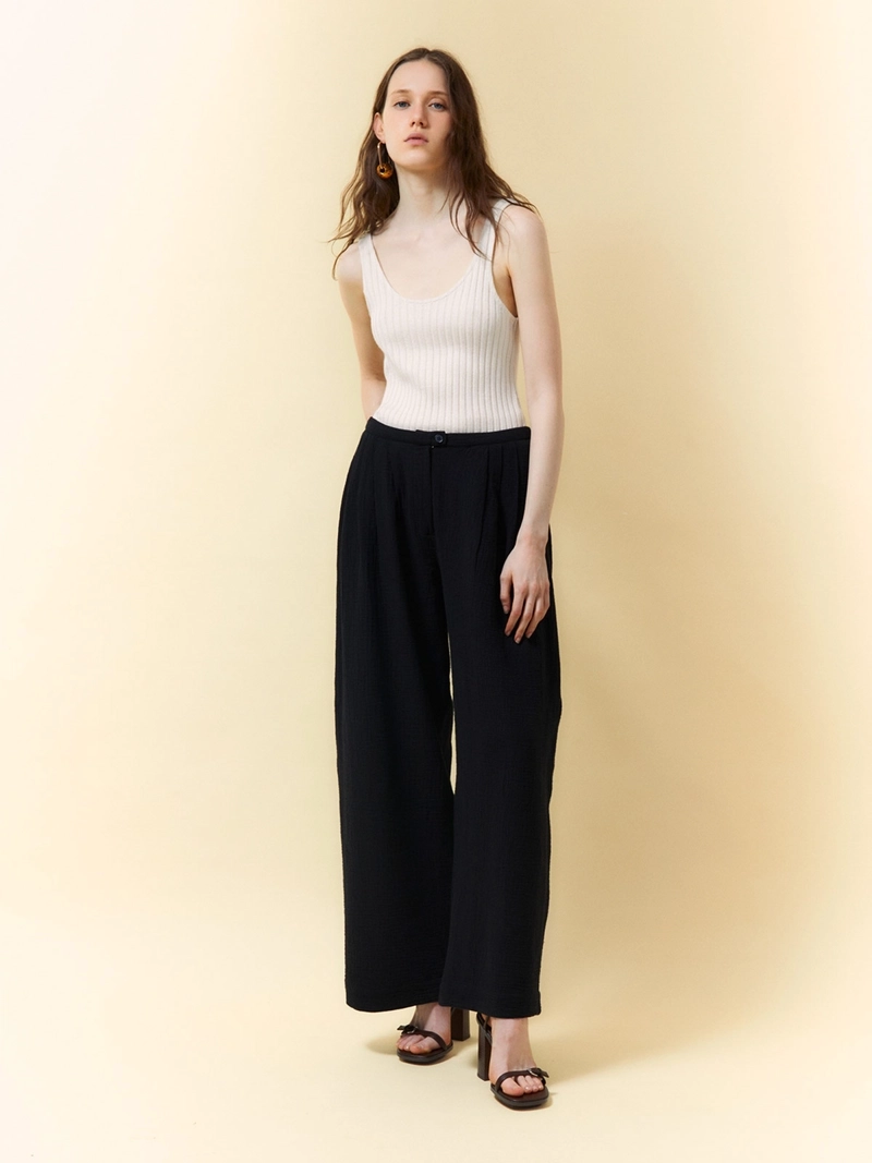 PANTALÓN MUJER SFERA ALGODÓN  - 2