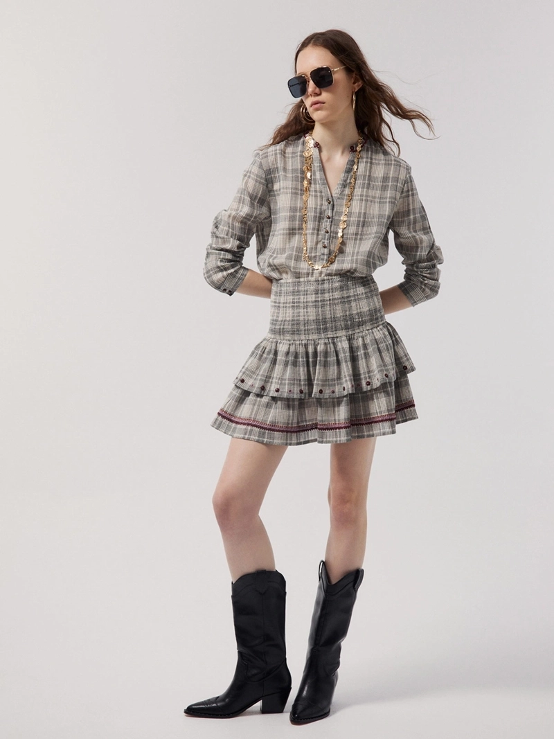 FALDA MUJER SFERA ALGODÓN  - 2