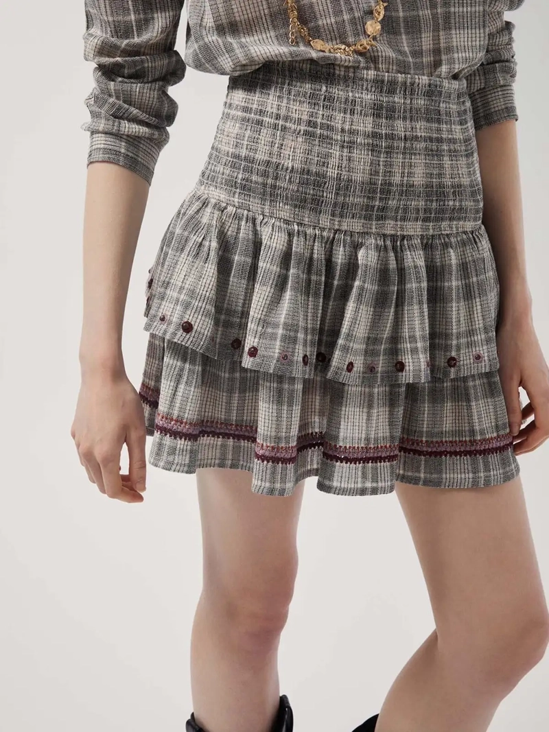 FALDA MUJER SFERA ALGODÓN  - 5