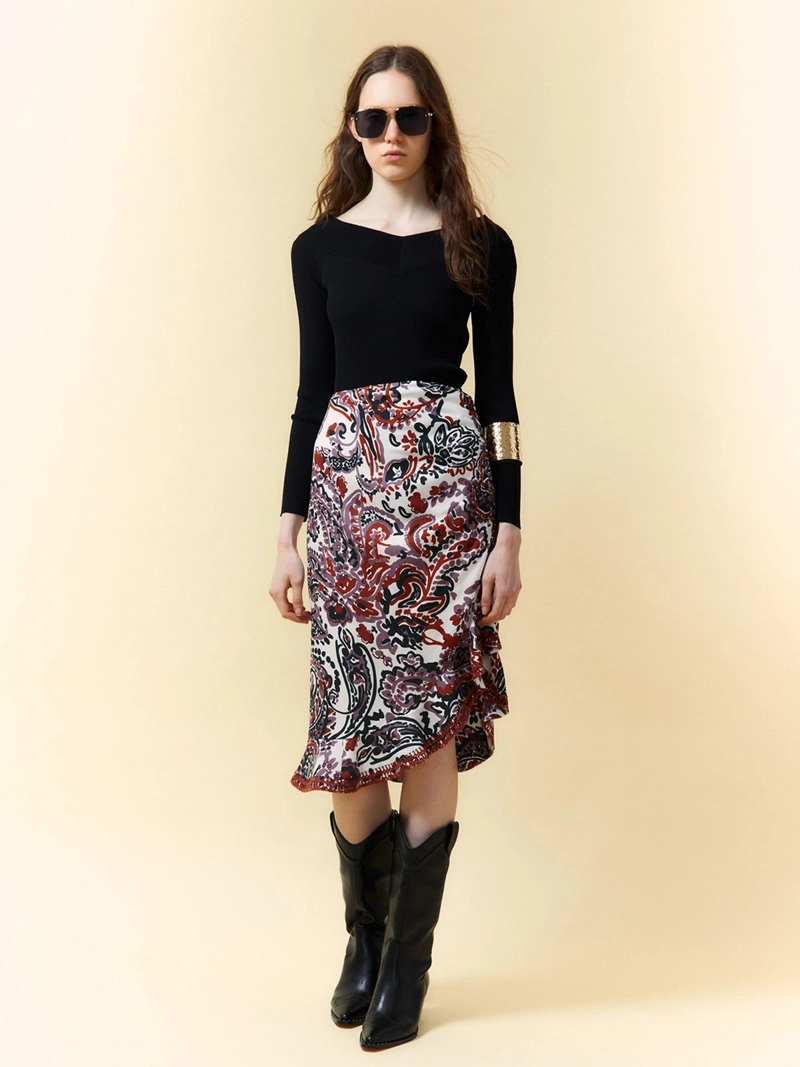 FALDA MUJER SFERA PRINT - 1