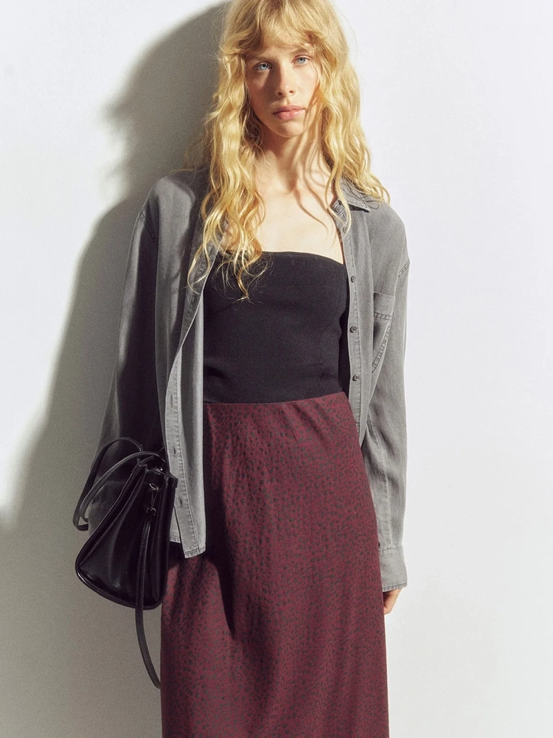 FALDA MUJER SFERA LARGA PRINT - 4