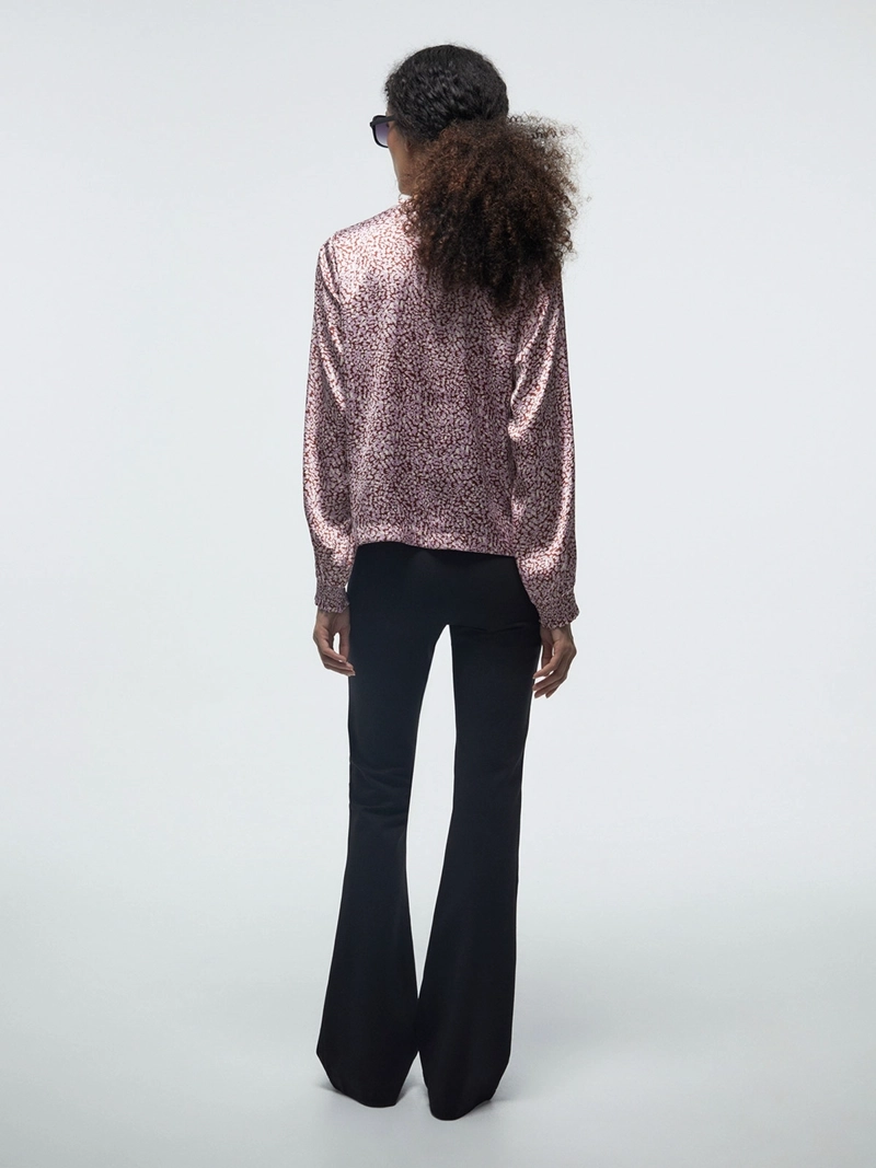 BLUSA MUJER SFERA MANGA LARGA FRUNCIDO - 3