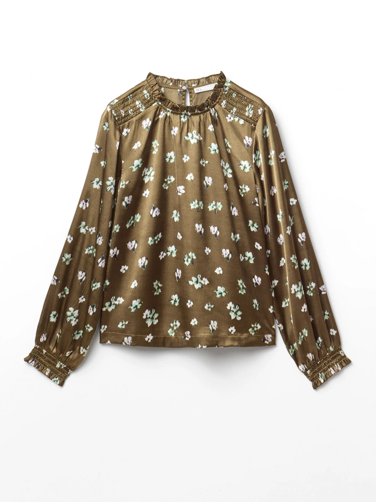 BLUSA MUJER SFERA MANGA LARGA FRUNCIDO - 5