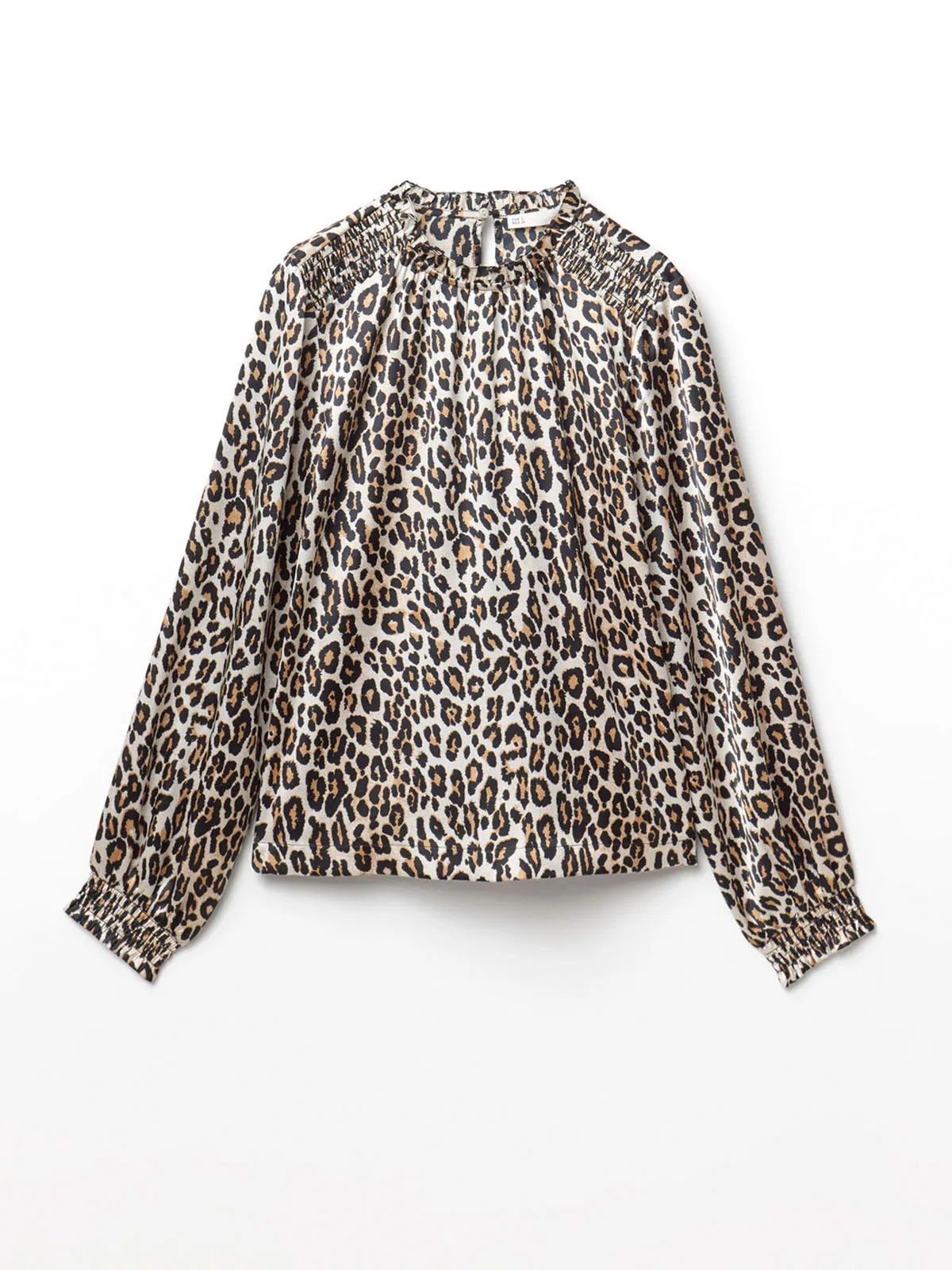 BLUSA MUJER SFERA MANGA LARGA FRUNCIDO - 4