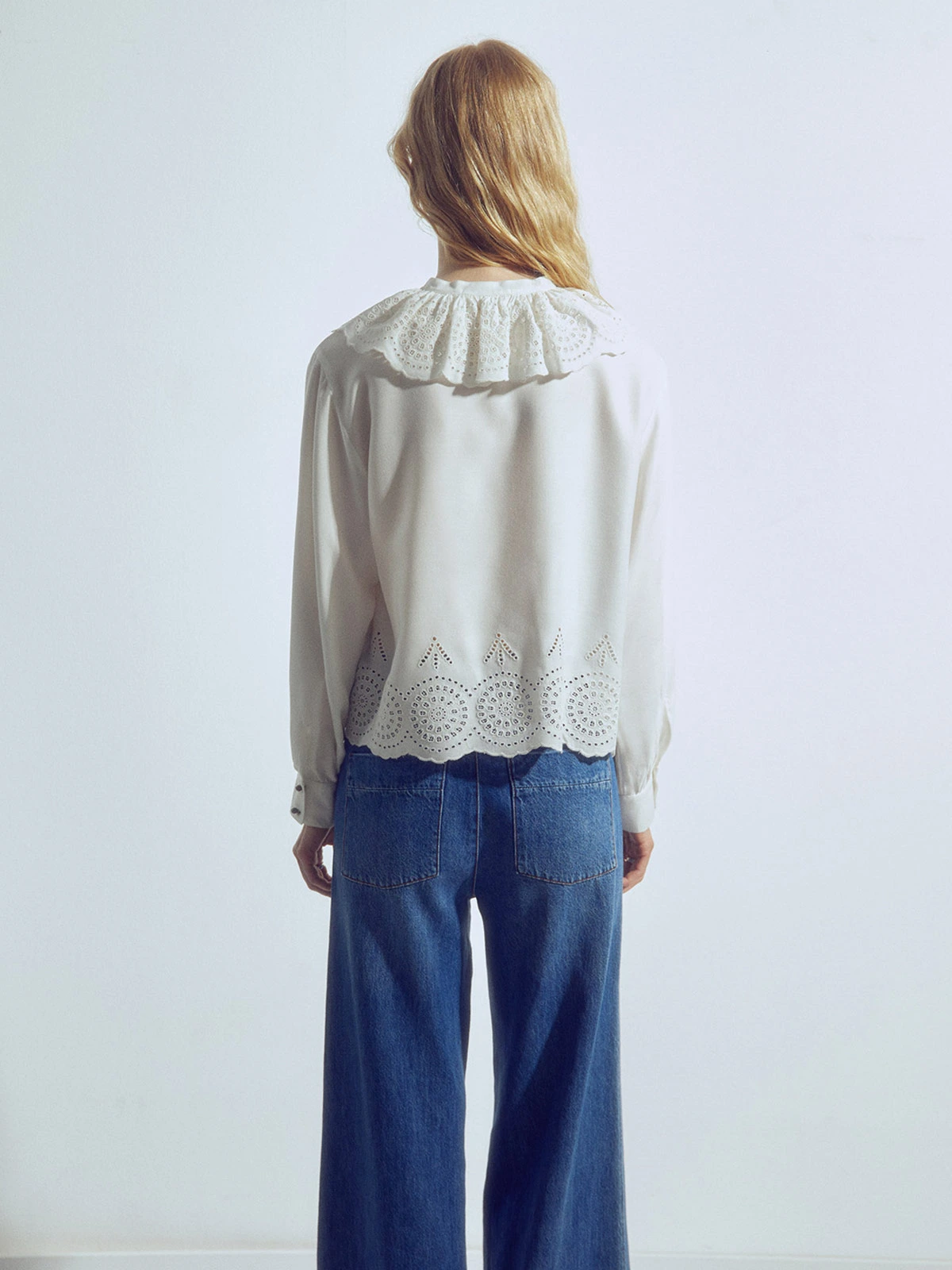 BLUSA MUJER SFERA MANGA LARGA - 3