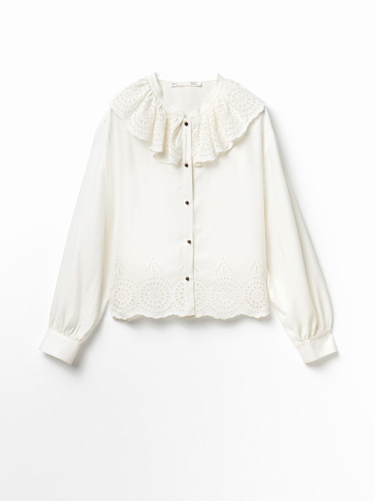 BLUSA MUJER SFERA MANGA LARGA - 5