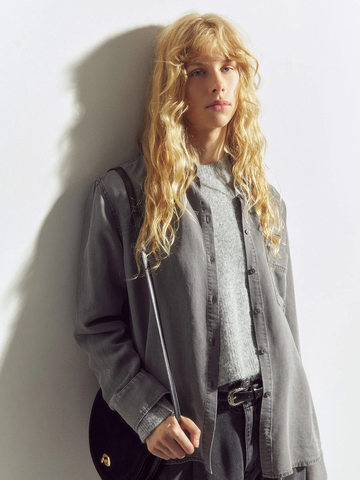 BLUSA MUJER SFERA MANGA LARGA - 2