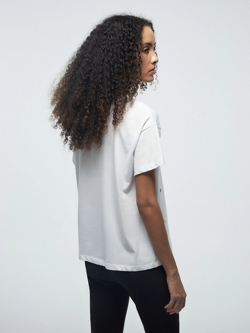 POLERA MUJER SFERA ALGODÓN MANGA CORTA - 2
