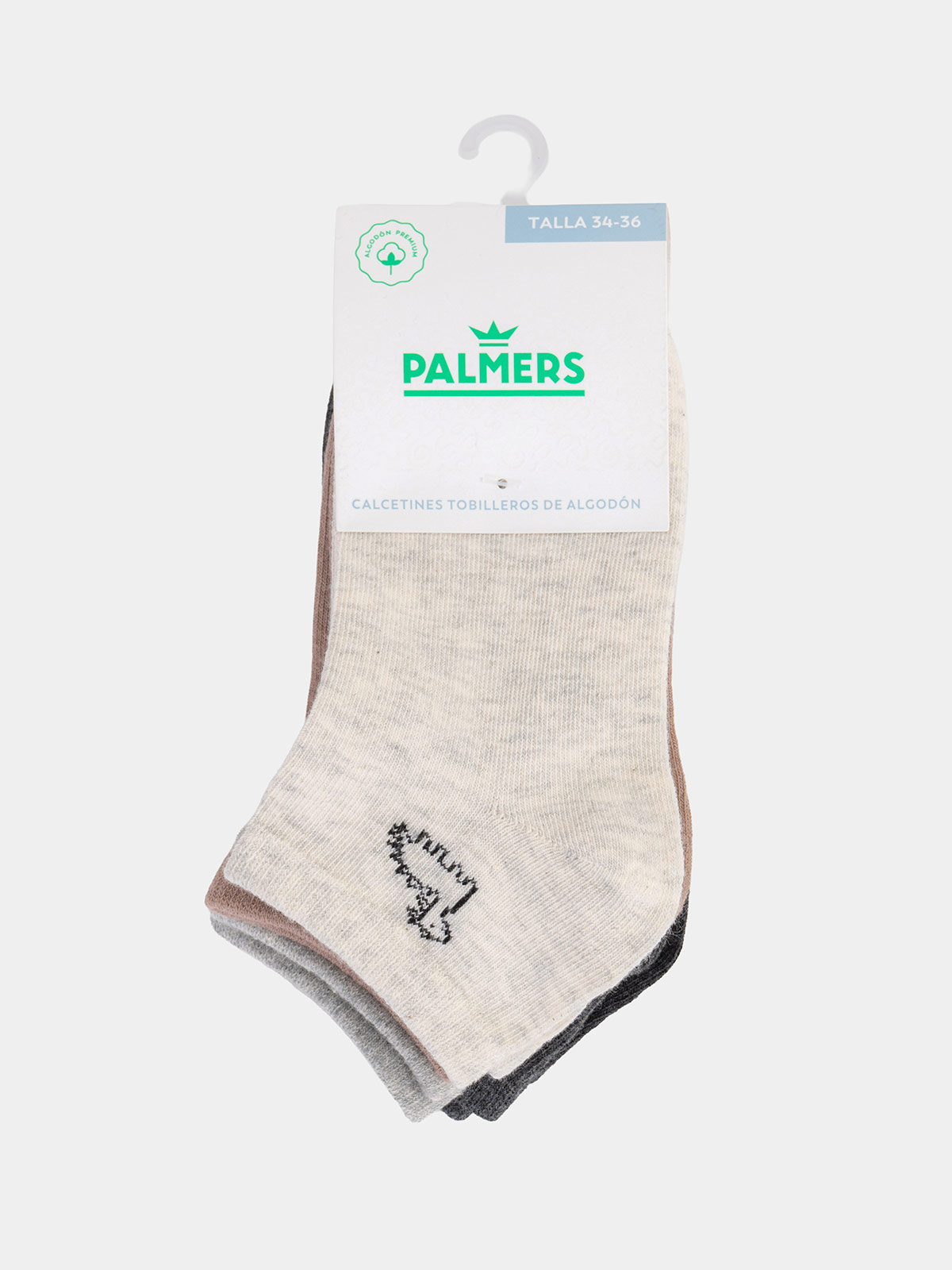 PACK X5 CALCETINES NIÑO PALMERS TOBILLERO - 7