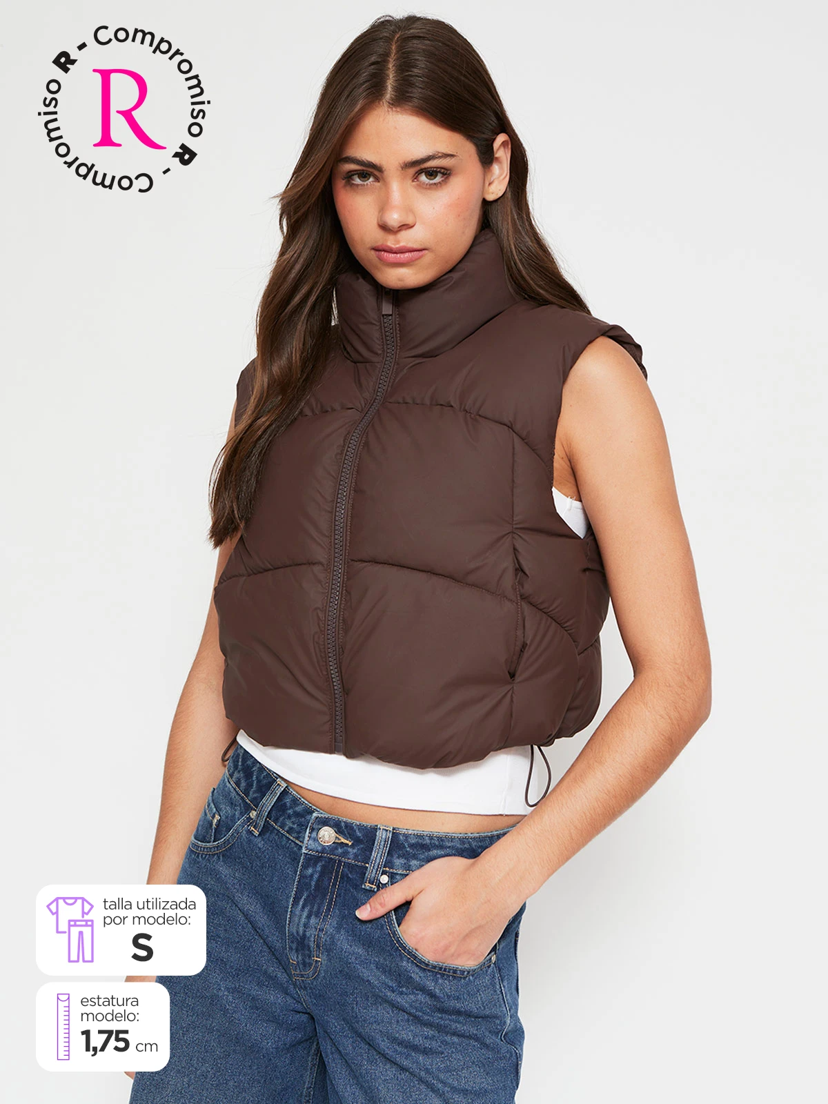 PARKA MUJER INDEX SIN MANGAS CORTA