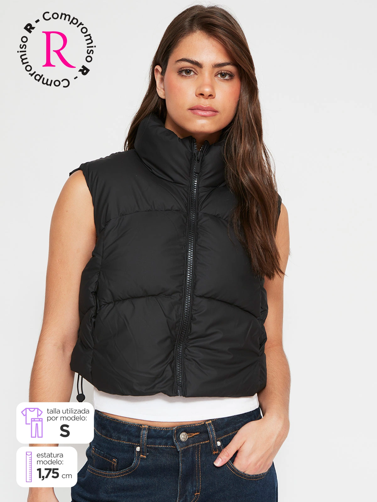 PARKA MUJER INDEX SIN MANGAS CORTA - 1
