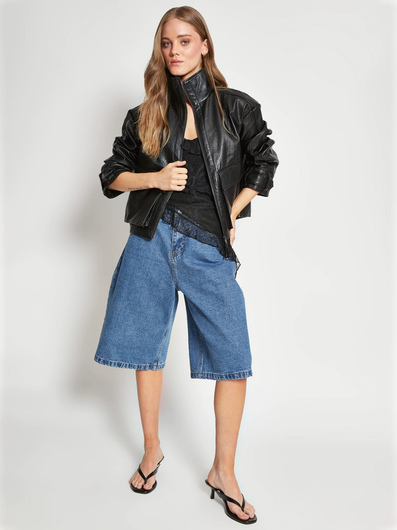 CHAQUETA MUJER INDEX EFECTO PIEL - 4
