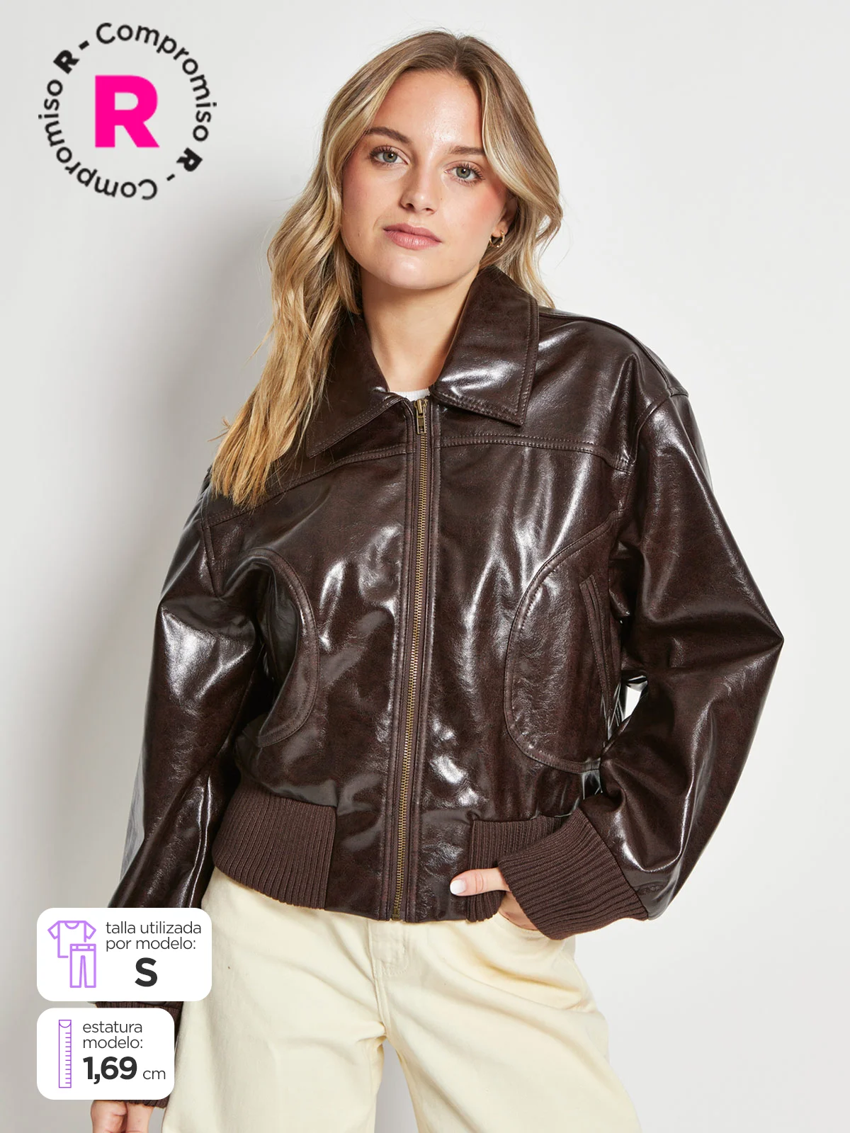 CHAQUETA MUJER INDEX EFECTO PIEL - 2