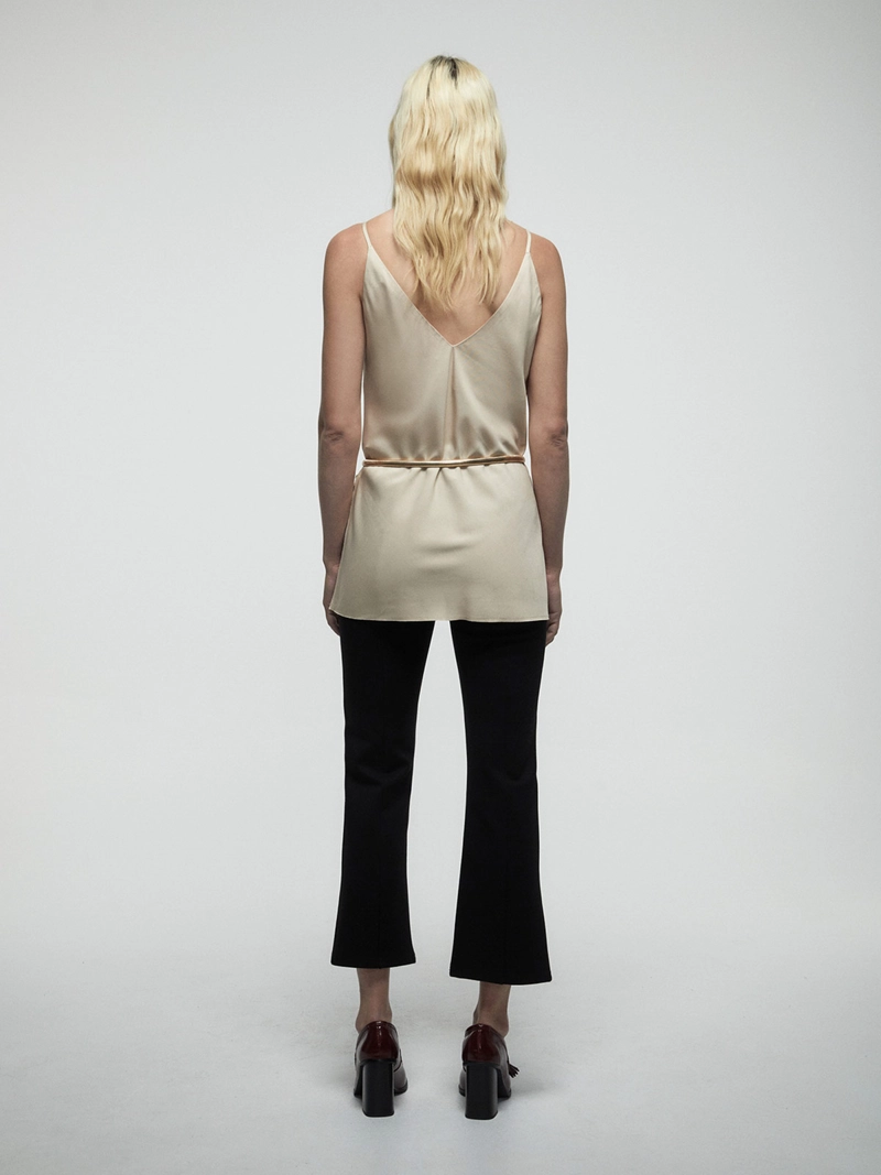 PANTALÓN MUJER SFERA CULOTTE SATIN - 4