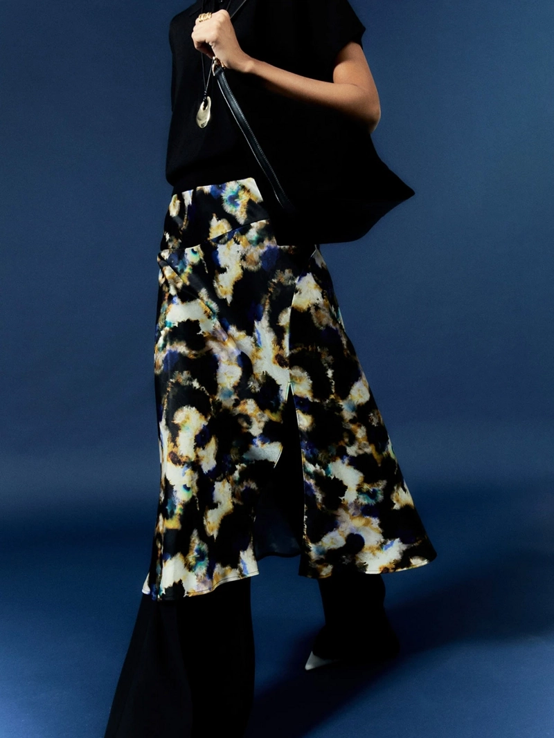 FALDA MUJER SFERA LARGA PRINT - 4