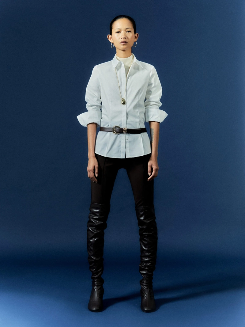 BLUSA MUJER SFERA ALGODÓN MANGA LARGA