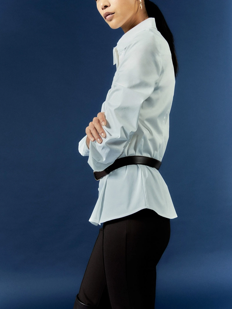 BLUSA MUJER SFERA ALGODÓN MANGA LARGA - 3