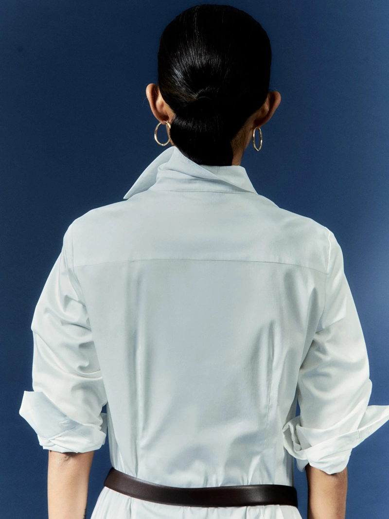 BLUSA MUJER SFERA ALGODÓN MANGA LARGA - 4