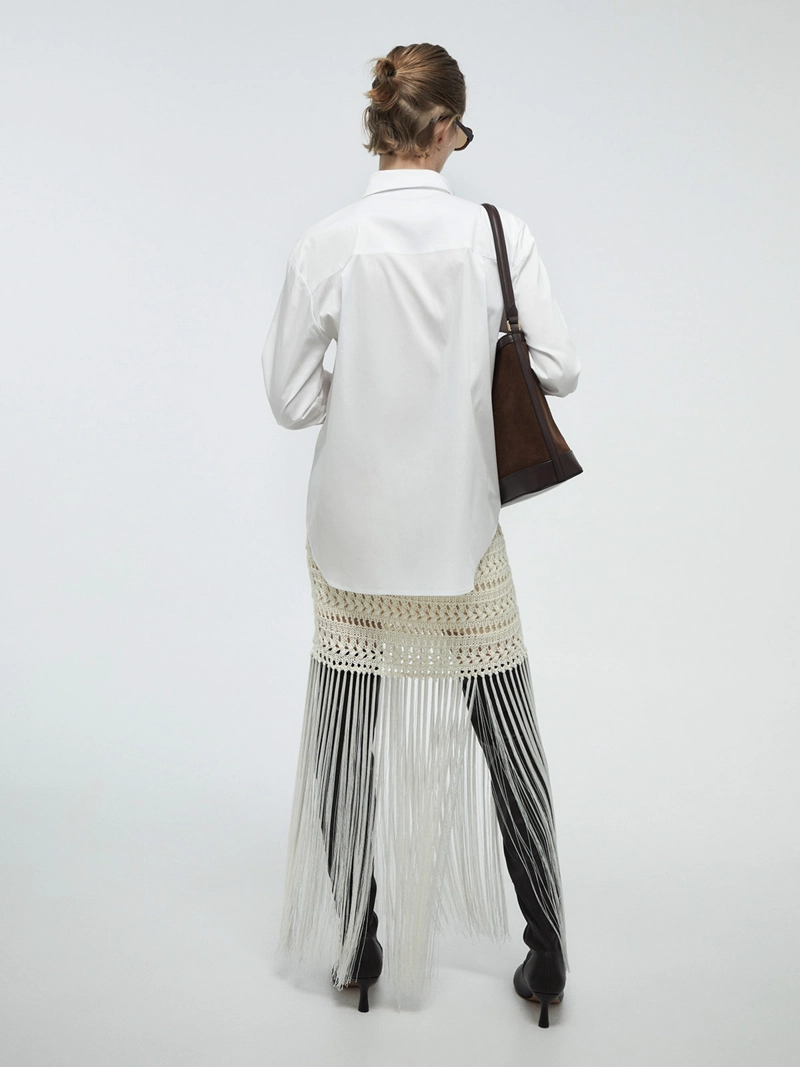 BLUSA MUJER SFERA ALGODÓN MANGA LARGA - 4