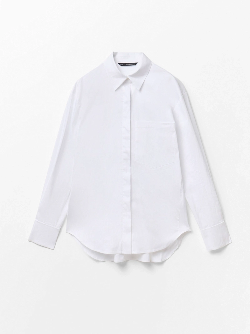 BLUSA MUJER SFERA ALGODÓN MANGA LARGA - 6