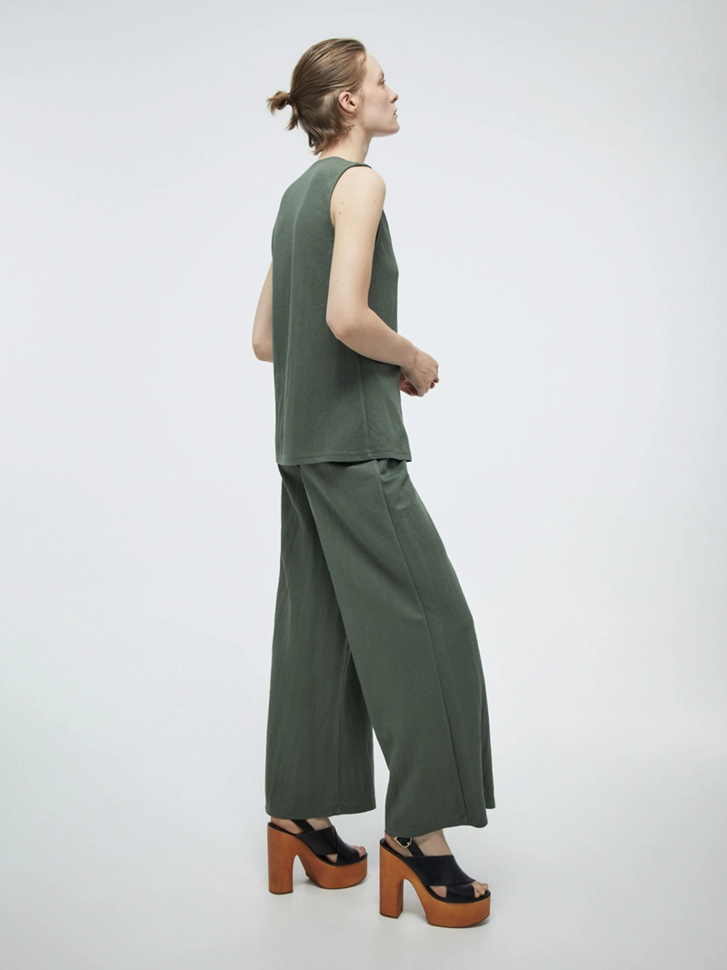 PANTALÓN MUJER SFERA LINO BÁSICO - 2