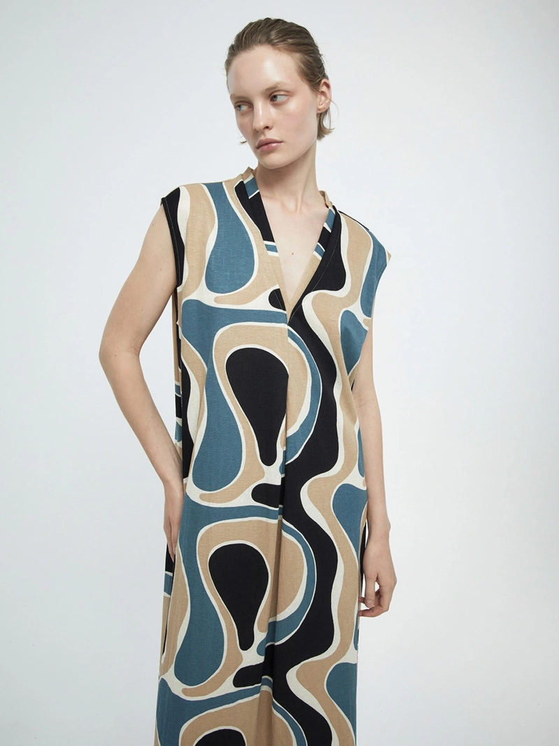 VESTIDO MUJER SFERA LARGO - 2
