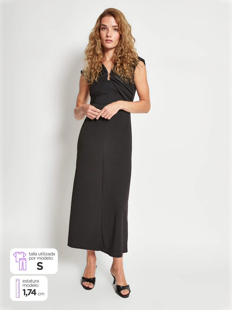 VESTIDO MUJER SFERA LARGO - 1