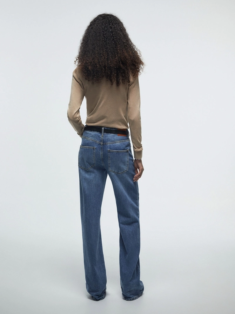 SWEATER MUJER SFERA CUELLO EN V MANGA LARGA - 3