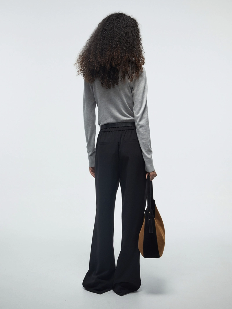 SWEATER MUJER SFERA CUELLO EN V MANGA LARGA - 3