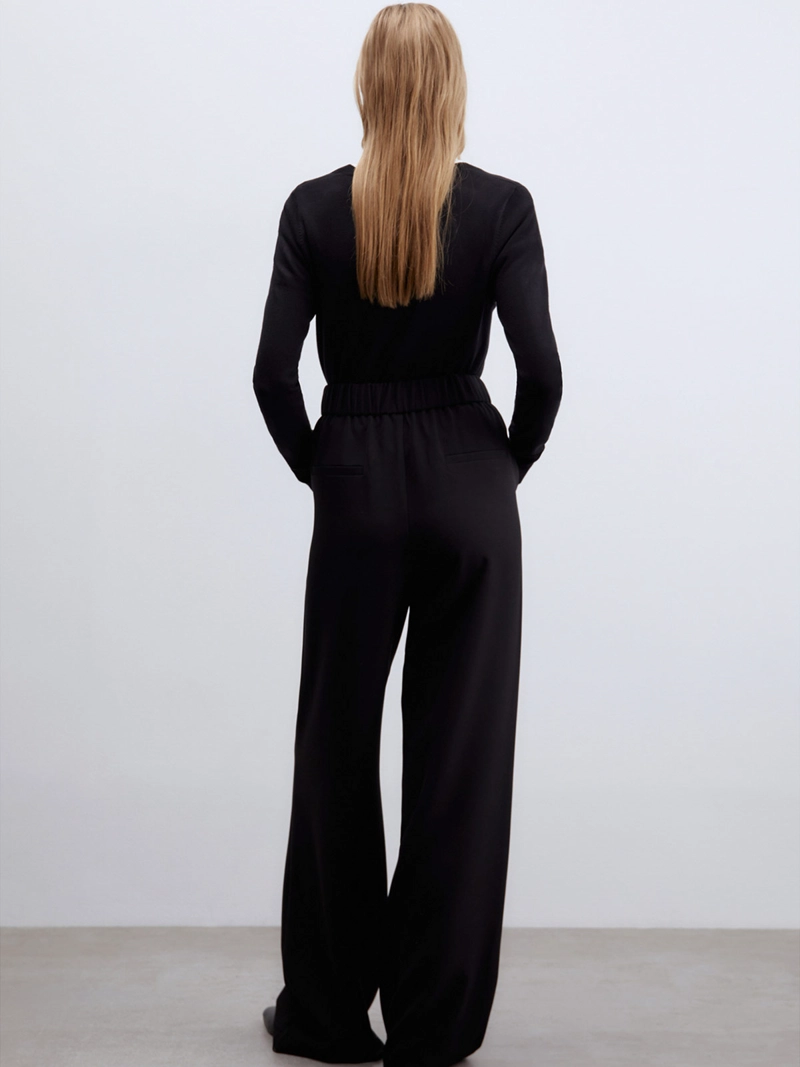 SWEATER MUJER SFERA CUELLO EN V MANGA LARGA - 4