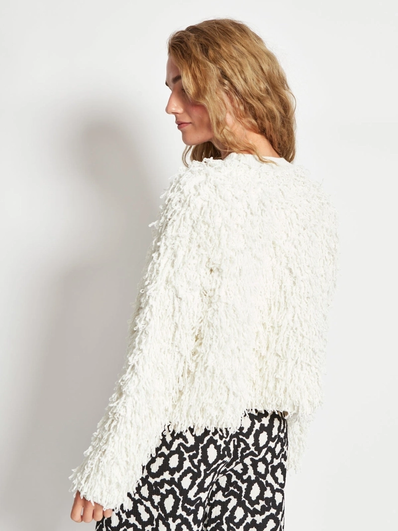 SWEATER MUJER SFERA MANGA LARGA FLECOS - 2