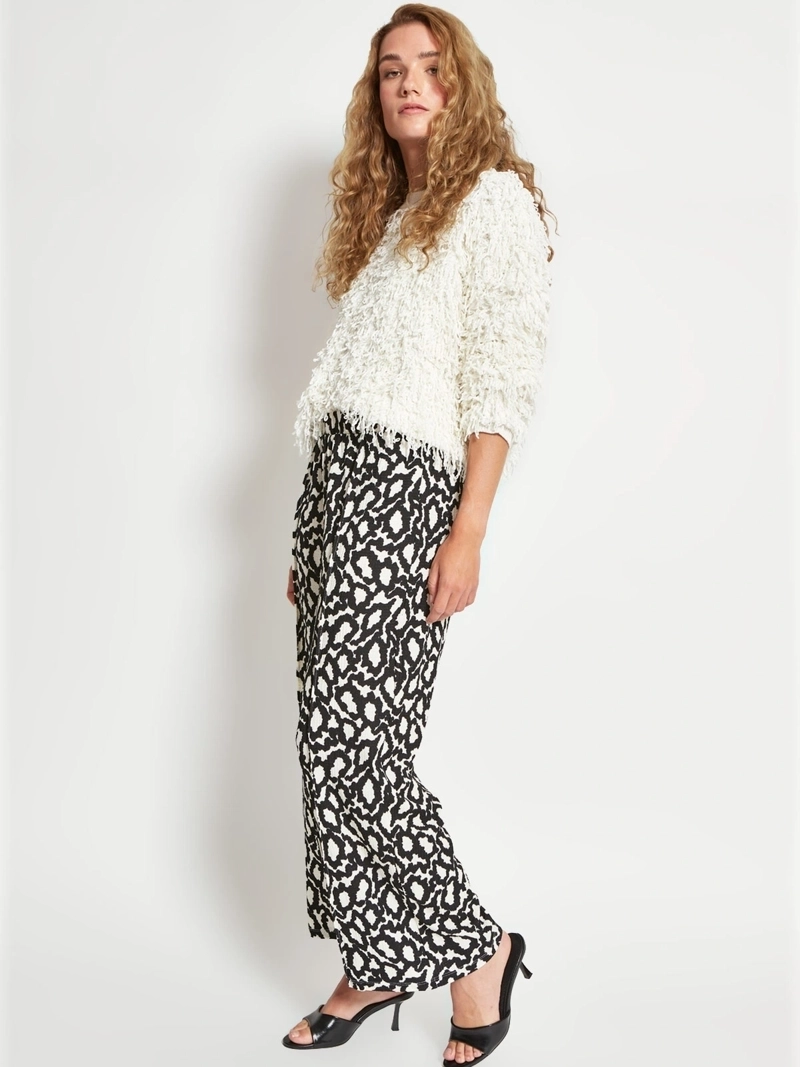 SWEATER MUJER SFERA MANGA LARGA FLECOS - 4
