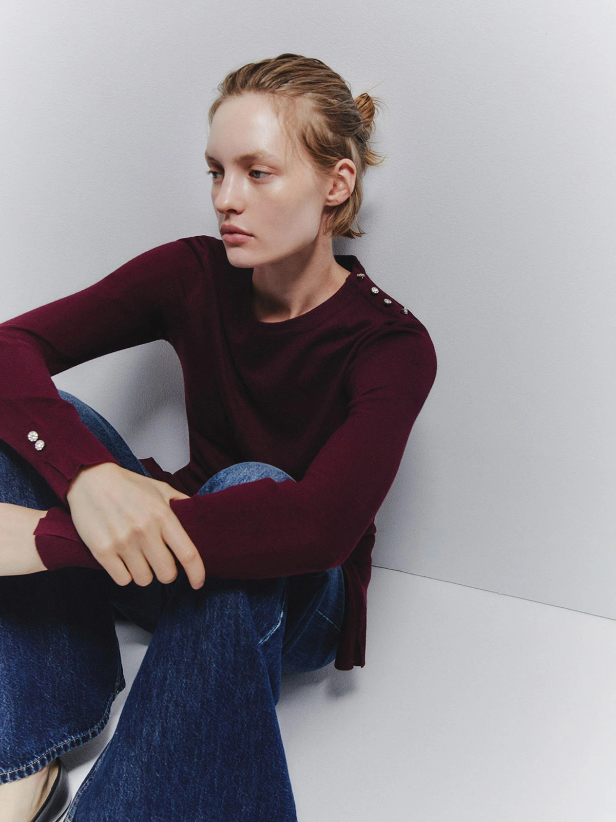 SWEATER MUJER SFERA MANGA LARGA - 1