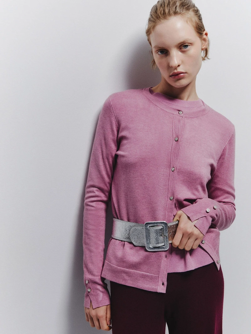 CARDIGAN MUJER SFERA MANGA LARGA - 2