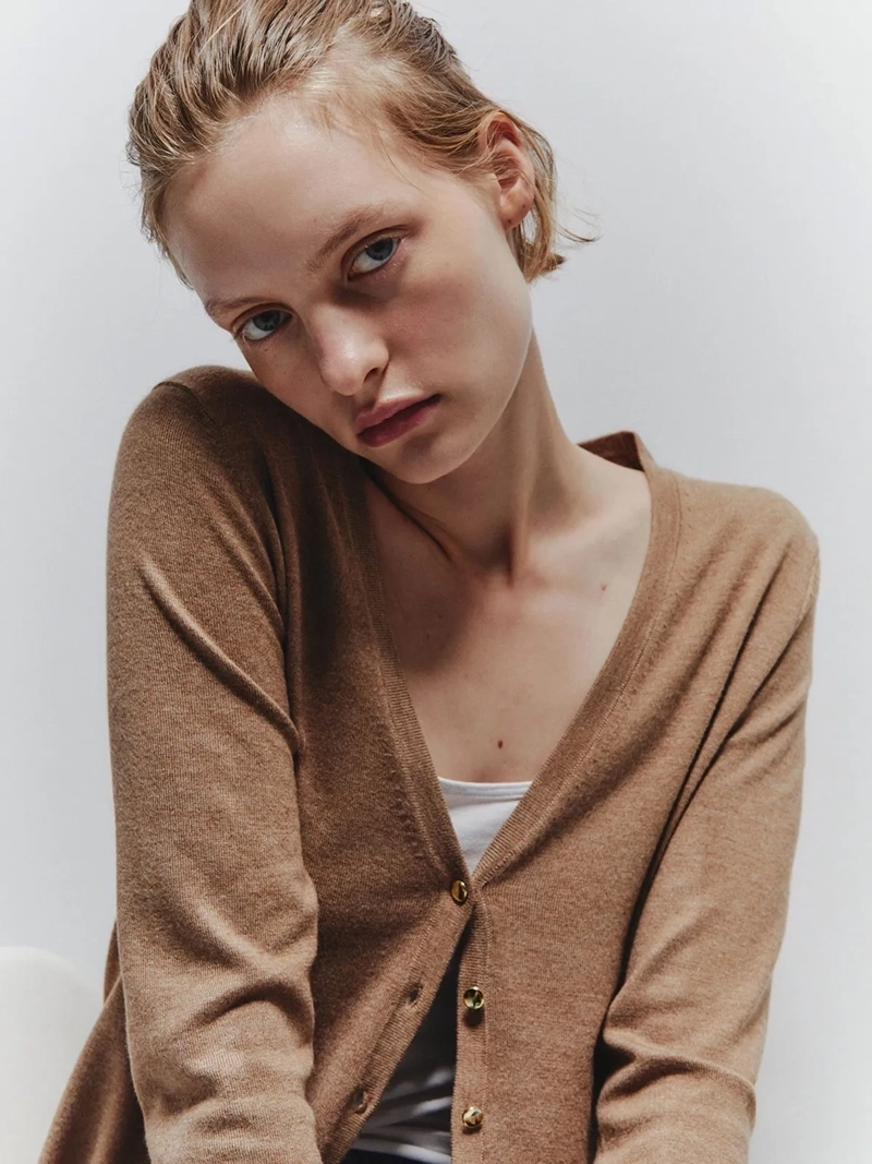 CARDIGAN MUJER SFERA MANGA LARGA - 3