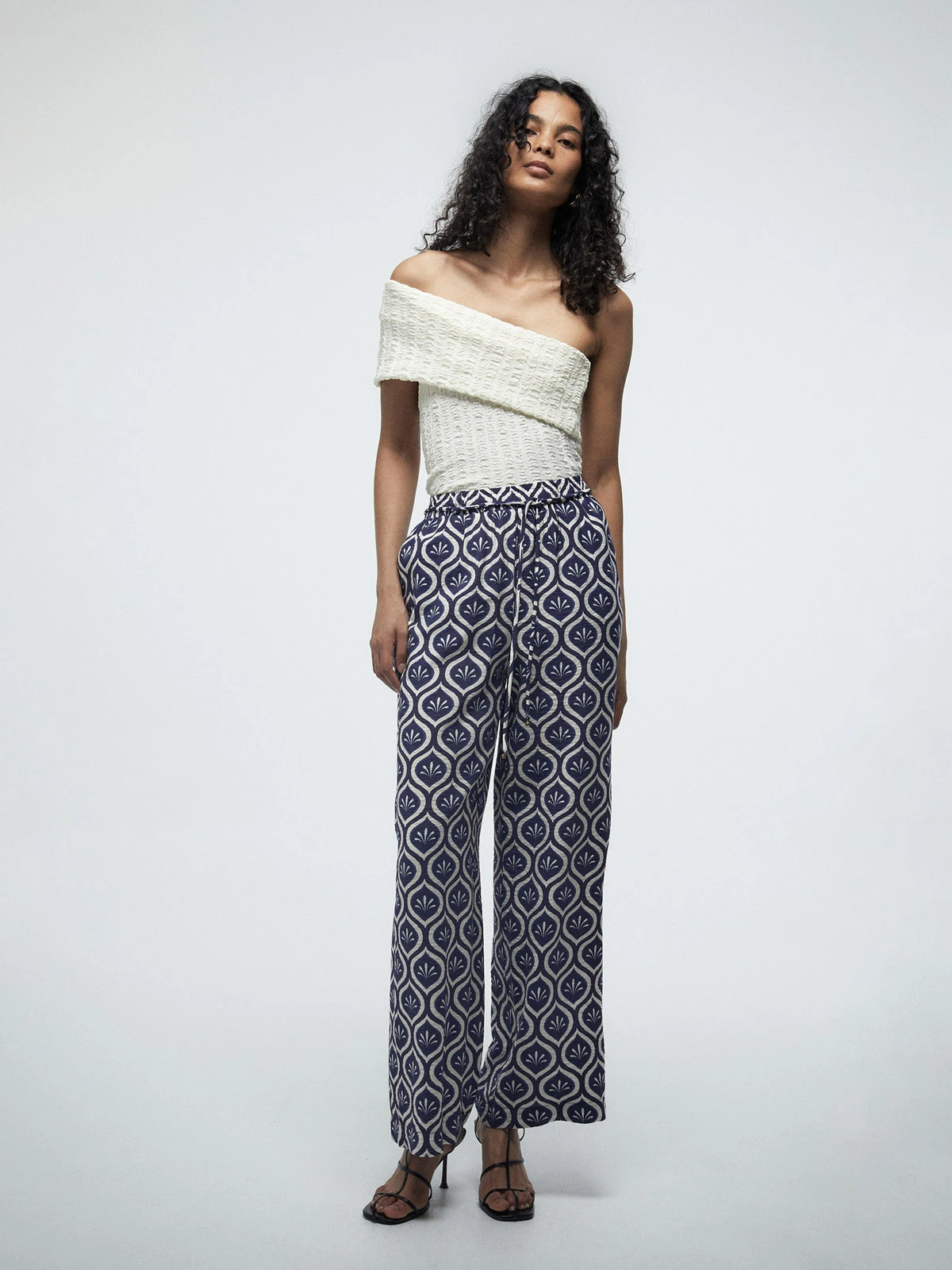 PANTALÓN MUJER SFERA WIDE LEG - 1