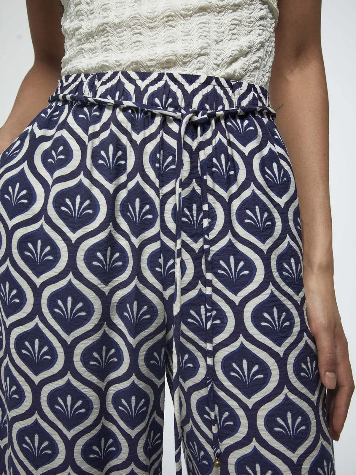 PANTALÓN MUJER SFERA WIDE LEG - 4
