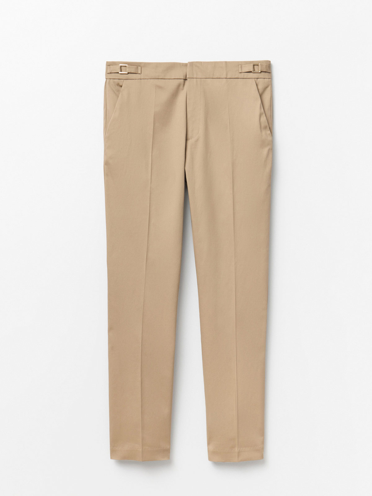 PANTALÓN MUJER SFERA ALGODÓN BÁSICO SATINADO - 4