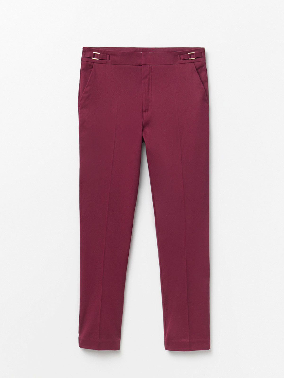 PANTALÓN MUJER SFERA ALGODÓN BÁSICO SATINADO - 4