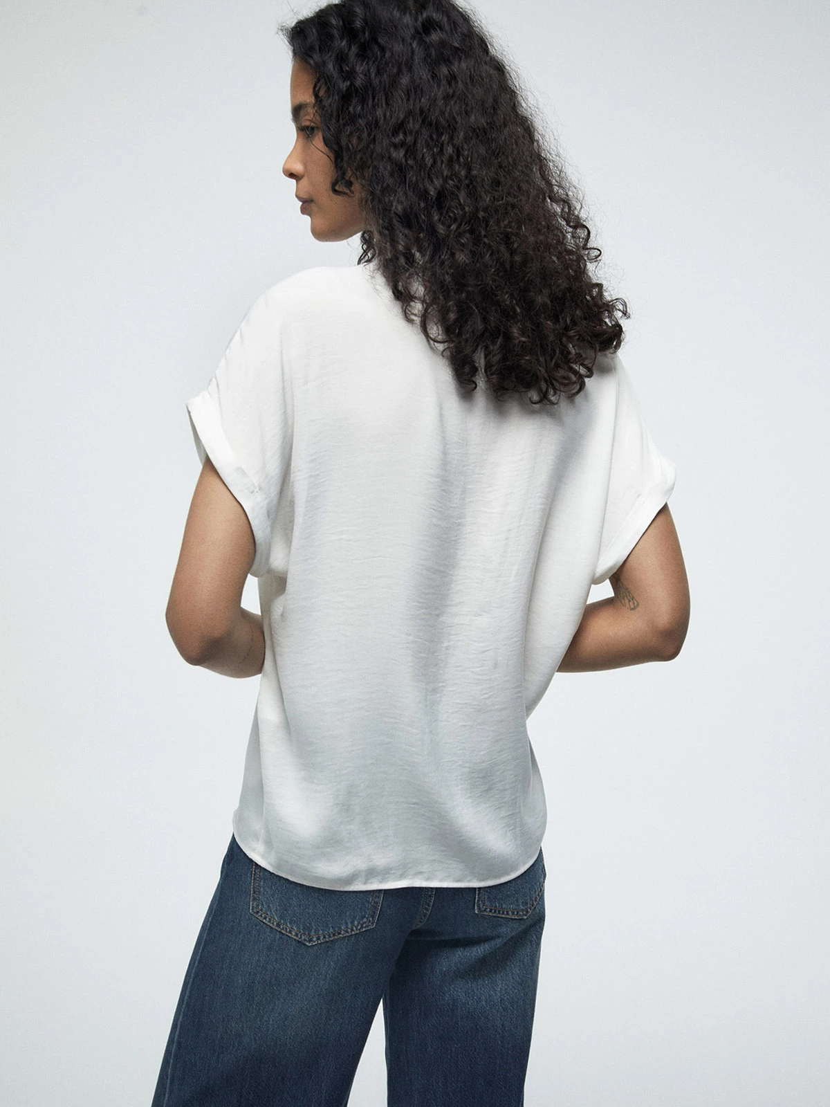 BLUSA MUJER SFERA MANGA CORTA - 2