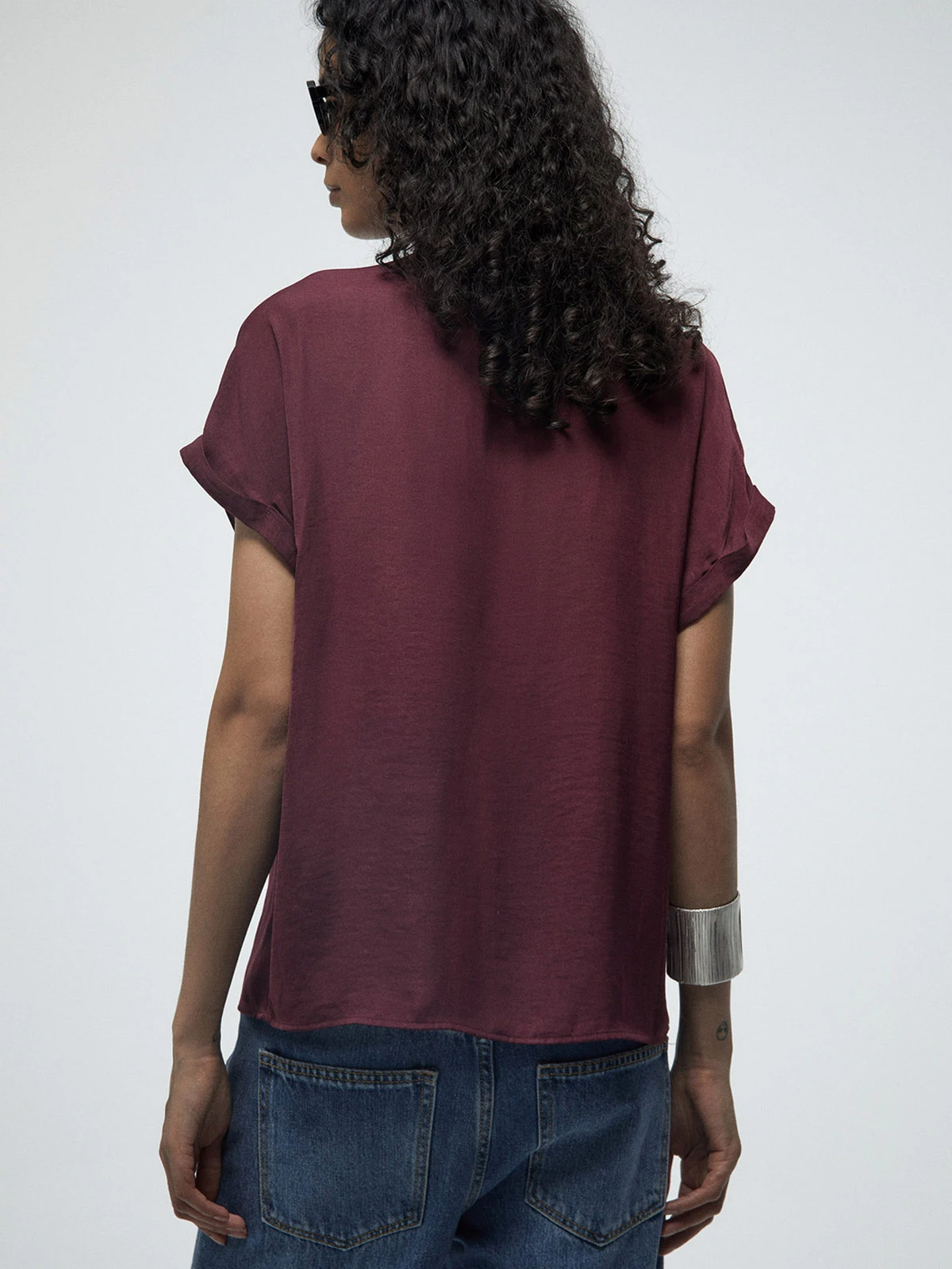 BLUSA MUJER SFERA MANGA CORTA - 3