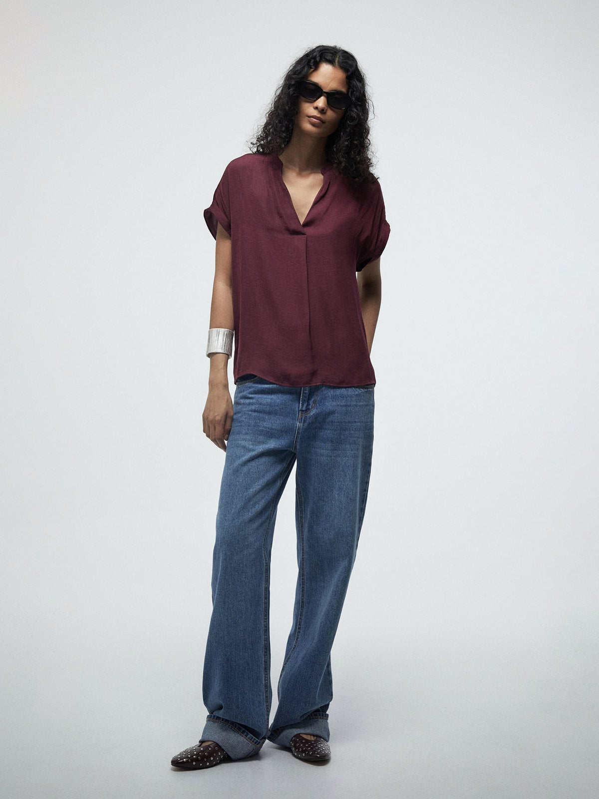 SFERA BLUSA MUJER SFERA MANGA CORTA